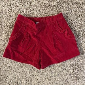Jacadi High Waist Red Women's Shorts